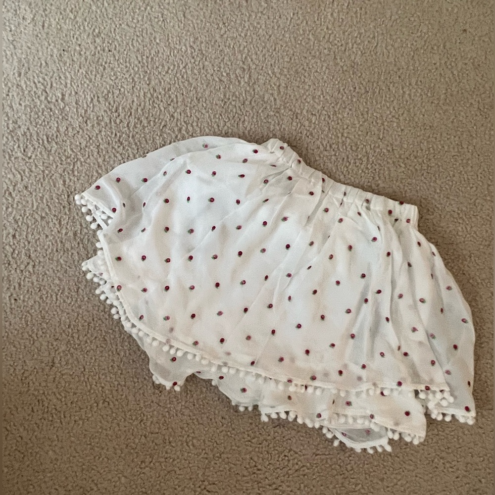 Majorelle Pom Pom skirt